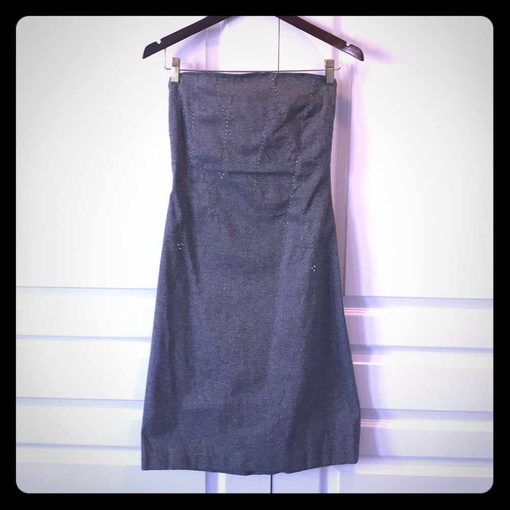 Strapless dress